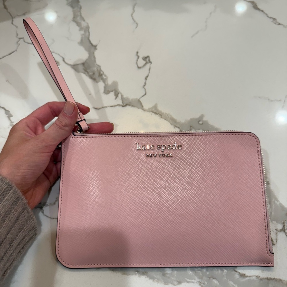 Kate Spade Blush Pink Wristlet